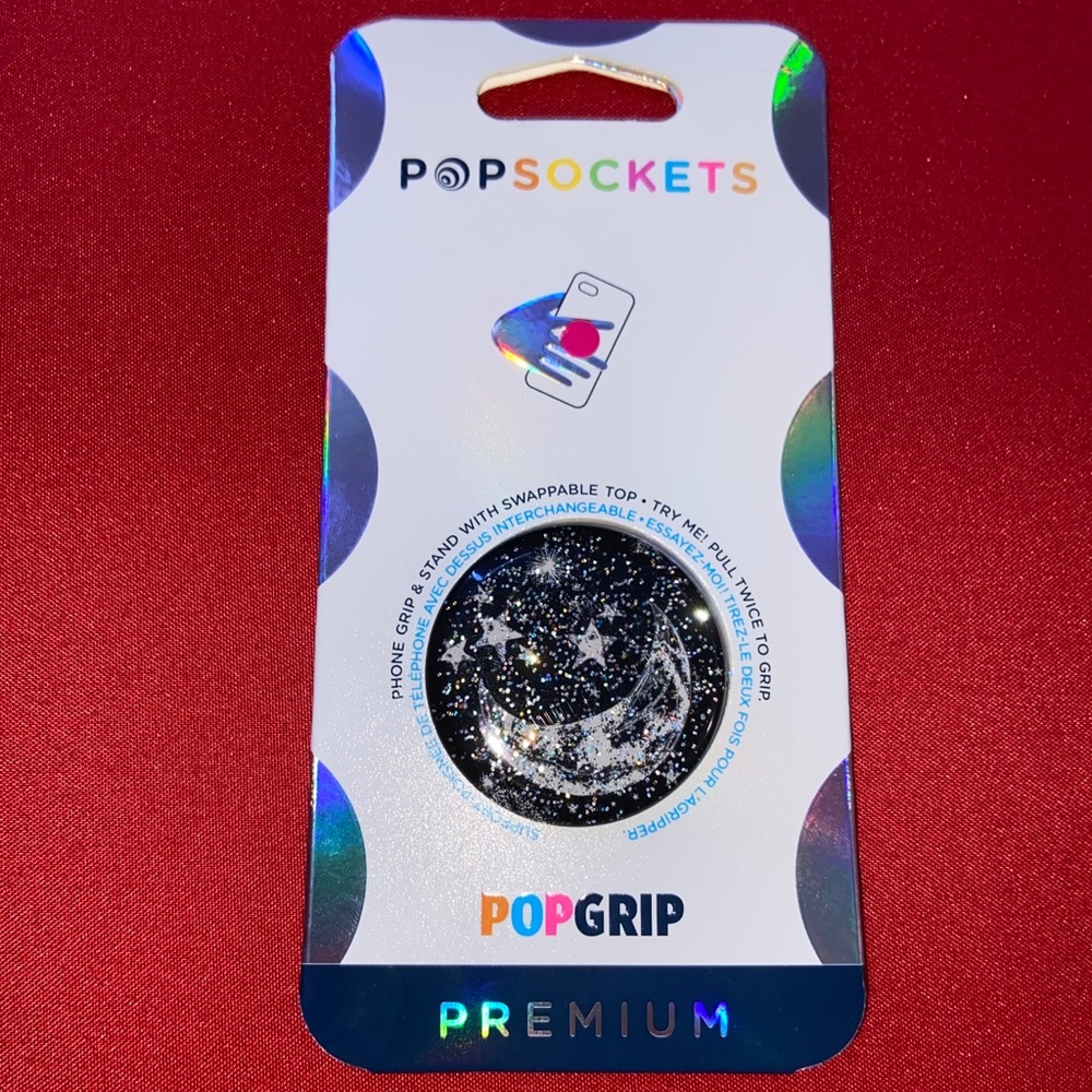pop socket stars moon